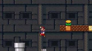 Super Mario Flash Level 10 Koopas Castle CHEATS REVEALED HQ [upl. by Anawak]