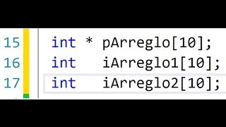 2 Punteros a Arreglos y Arreglos de Punteros [upl. by Repmek605]
