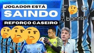 GRÊMIO JOGADOR SAINDO  REFORÇO CASEIRO CONFIRMADO  5 DESFALQUES E 4 RETORNOS CONTRA O JUVENTUDE [upl. by Anelrihs]