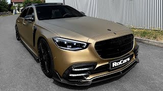 2023 Mercedes S 580 Long Manufaktur in Kalahari Gold Magno by MANSORY [upl. by August352]