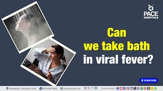 Bath in viral fever  Can we take bath in viral fever  viralfever [upl. by Orwin]