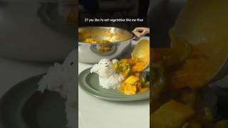 Veg Yellow Curry 🍛 asiancooking yellowcurry [upl. by Forta360]