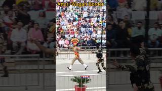 Wagah Border Ceremony 😱 Attari Border Parade Pakistan Border attari wagahborder status [upl. by Turk]