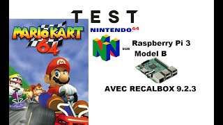 Test N64 sur RPI3 Recalbox 923 [upl. by Aym]