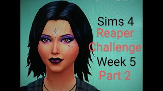 The Sims™ 4 PS4  Reapers Reward Challenge  Week 5 Part 2 [upl. by Ahcropal]