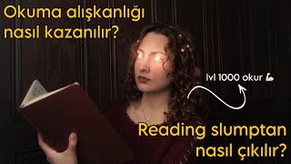 Düzenli kitap okuma alışkanlığı nasıl kazanılır [upl. by Magner]