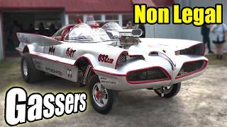 Gassers of the 60s  Ep63 Non Legal Street Gassers With 632ci [upl. by See]