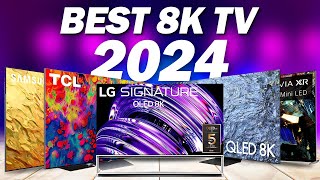 Best 8K TV 2024  The Only 5 You Should Consider Today [upl. by Rosemare]