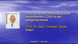 Erkennung und Behandlung einer exazerbierten COPD in der Lungenfachklinik  15 Symposium Lunge [upl. by Celia972]