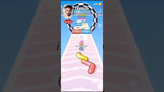 Wow worm run race level 23 shorts shortsfeed worms worm viralvideo viralshorts challenge [upl. by Gnel42]