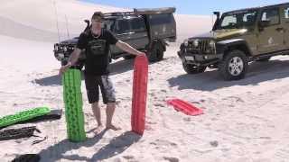 Maxtrax vs Treds 4WD recovery boards [upl. by Harrington]