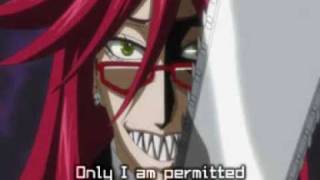 Kuroshitsuji Grell Scene german dub [upl. by Bartlett]