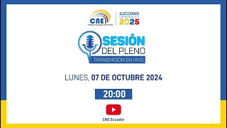 REINSTALACIÓN SESIÓN ORDINARIA No 83PLECNE2024 [upl. by Anec]