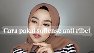 cara memakai softlens bagi pemula [upl. by Leuams]