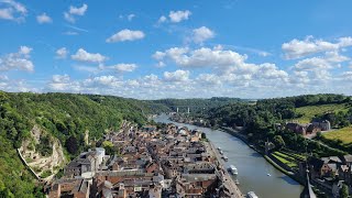 Panoramic view from Citadel of Dinant [upl. by Ettenowtna]