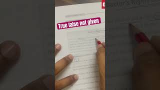 True false not given strategies for ielts reading youtube ielts [upl. by Sonya]