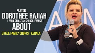 Pastor Dorothee RajiahFrance about Grace Family International Ministries Kerala [upl. by Alegna]