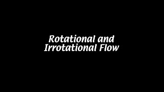 Rotational and irrotational flow Aerodynamics 7 [upl. by Hisbe]