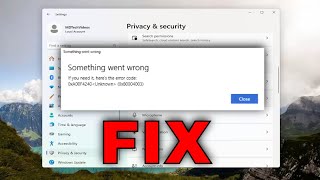 Fix Camera App Error 0xa00f4240 Unknown in Windows 1110 Solution [upl. by Wershba488]