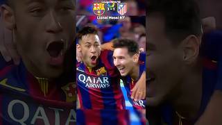 MSN Barcelona vs Atletico  LaLiga 201415  msn barcelona atleticomadrid laliga messi neymar [upl. by Gytle]