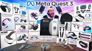 Meta Quest 3 Unboxing  Accessories  The Ultimate VR Bundle [upl. by Zina]