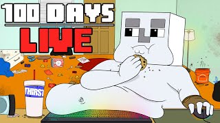 100 Days  LIVE MINECRAFT [upl. by Lizette]