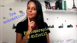 Faculdade de Fisioterapia É difícil Tem matemática [upl. by Yelrah]