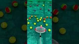 Tennis Ball Scoop Pro Collect with Ease smalleyes games smallball sportsequipment funny [upl. by Redla982]