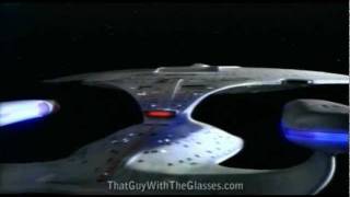 Star Trek The Next Generation intro WITH LYRICS [upl. by Onitrof]