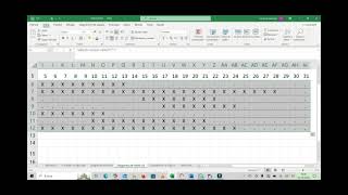 Excel Carta Gantt con funcion Y funcion si [upl. by Eirrej]