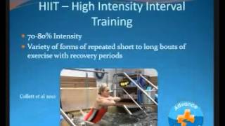 Multiple Sclerosis High Intensity Interval Training [upl. by Derf]