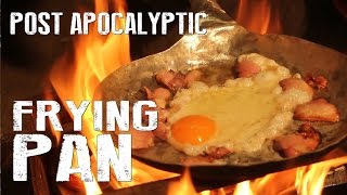 How To Make a Aluminum Frying Pan  Survival Gear DIY [upl. by Frydman175]