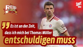 FC Bayern Thomas Müller mit emotionalem RekordEinsatz  Reif ist Live [upl. by Diley569]