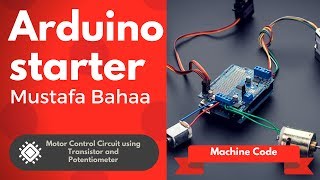 Motor Control Circuit using Transistor and Potentiometer [upl. by Ahsirpac]