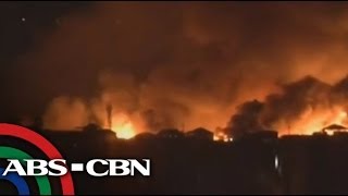 Fire hits residential area in Davao City [upl. by Iver]