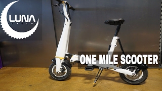 Luna cycle offers one mile scooter in usa [upl. by Llyrehc482]