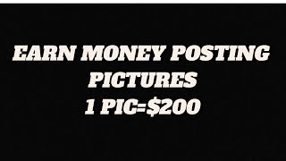 make money posting pictures financebyunique [upl. by Nima]