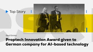 PropTech Innovation Award given to Dabbel for AIbased technology [upl. by Roux193]