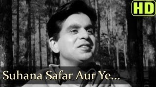 Suhana Safar Aur Ye  Madhumati Songs  Dilip Kumar  Vyjayantimala  Mukesh [upl. by Dworman]