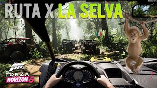 FH5  Convoy Offroad 4x4 con los razers  Ruta Tulum Chiapas Selva la candona y Cenotes [upl. by Onimixam]