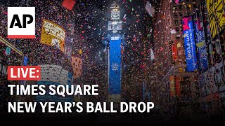 New Year’s countdown 2024 Watch the New York ball drop [upl. by Acilegna]