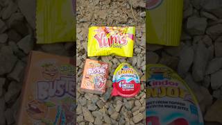 Kinder joy with buster 2 flavour gemes unboxing shortsgemeskinderjoy [upl. by Jemine]