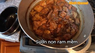 Sườn ram mềm [upl. by Lairea]