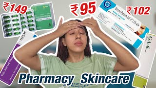 Top 5 Indian Pharmacy Skincare that is Extremely CHEAP amp EFFECTIVE [upl. by Gannie214]