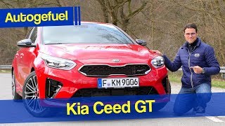 2020 Kia Ceed GT REVIEW Ceed CD  Autogefuel [upl. by Ocimad926]