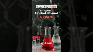 Alcohol phenol and ethers class 12 📚📝neet2025 shortsfeed [upl. by Godard]