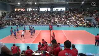 Palarong Pambansa 2023 Secondary boys volleyball gold medal match  Central Luzon vs Central Vi… [upl. by Carnahan]