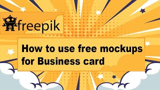 How to download and use Freepik files [upl. by Moitoso]