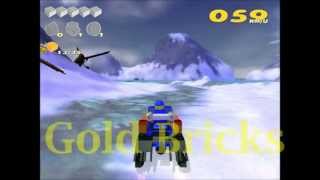 LEGO Racers 2  Gold Bricks Artic [upl. by Ellene]