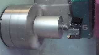 CNC Turning  Boxford 160 [upl. by Henghold295]